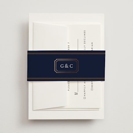 Foil-Pressed Belly Bands