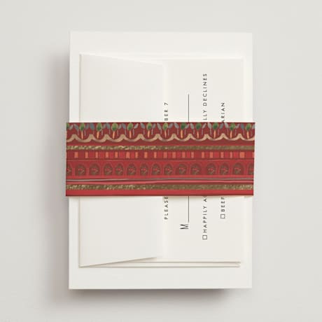 Foil-Pressed Belly Bands
