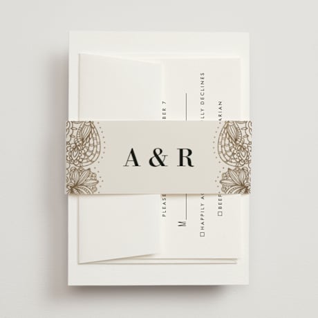 Foil-Pressed Belly Bands