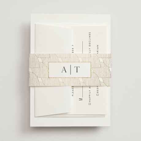 Foil-Pressed Belly Bands