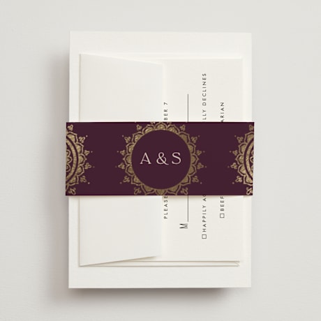 Foil-Pressed Belly Bands