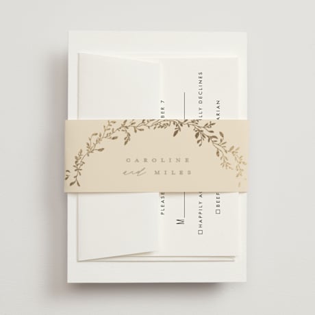 Foil-Pressed Belly Bands