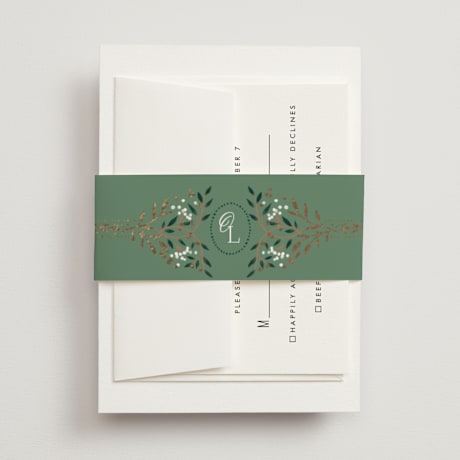 Foil-Pressed Belly Bands