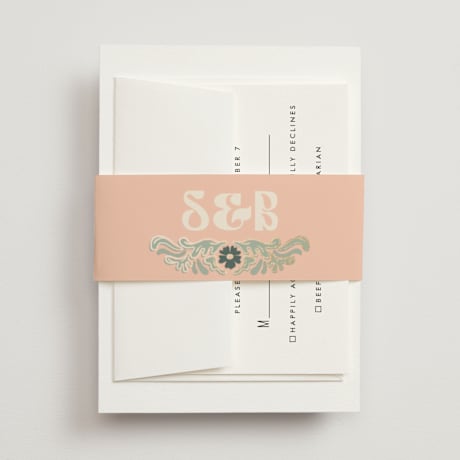 Foil-Pressed Belly Bands