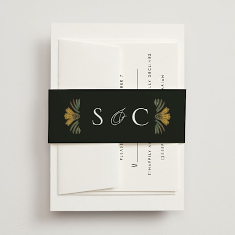 Foil-Pressed Belly Bands