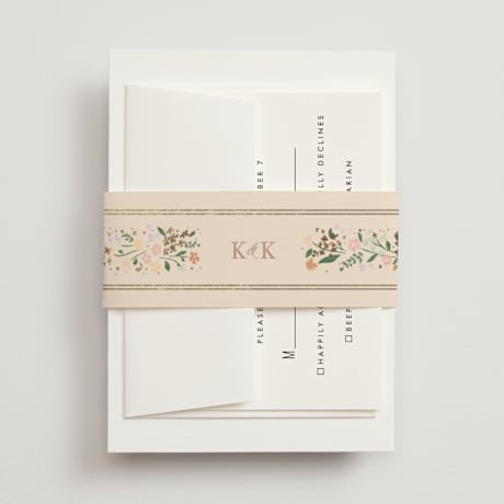 Foil-Pressed Belly Bands
