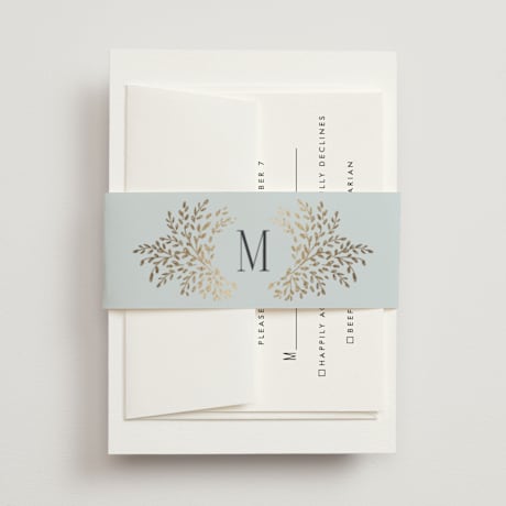 Foil-Pressed Belly Bands