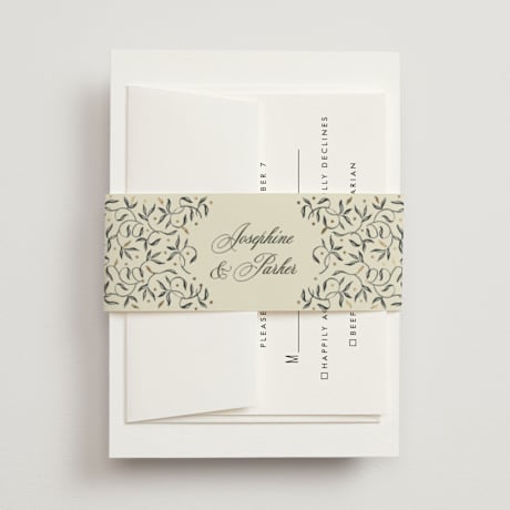 Foil-Pressed Belly Bands