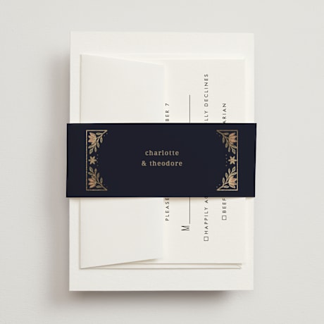 Foil-Pressed Belly Bands