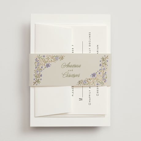 Foil-Pressed Belly Bands