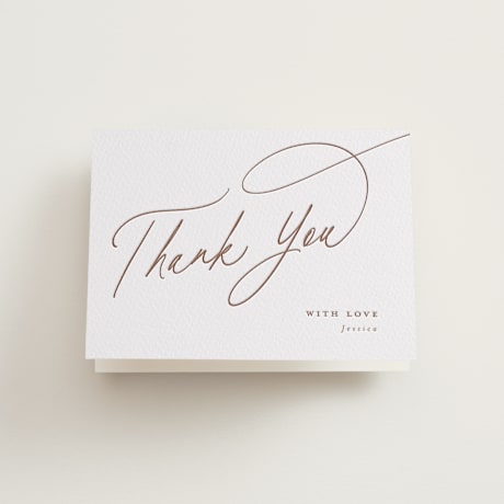 Bridal Shower Thank You Cards