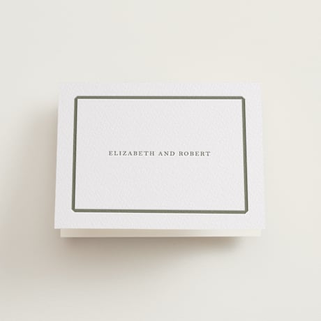 Letterpress Wedding Thank You Cards