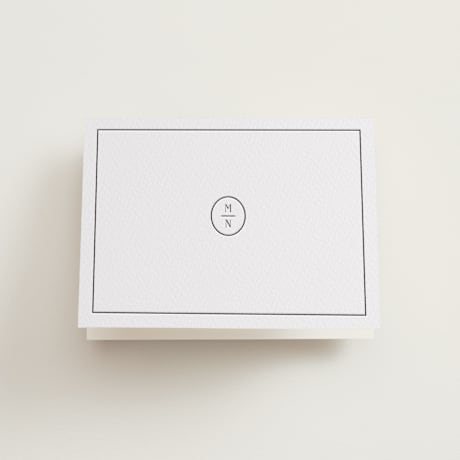 Letterpress Wedding Thank You Cards