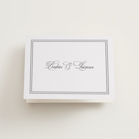 Letterpress Wedding Thank You Cards