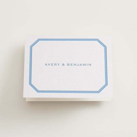 Folded Wedding Thank You Cards