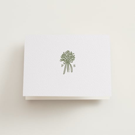 Letterpress Wedding Thank You Cards