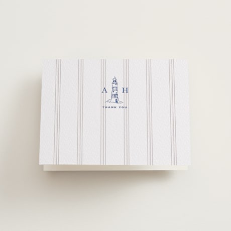 Letterpress Wedding Thank You Cards