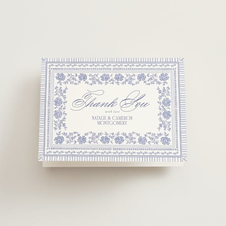 Folded Wedding Thank You Cards