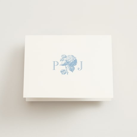 Folded Wedding Thank You Cards