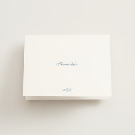 Folded Wedding Thank You Cards