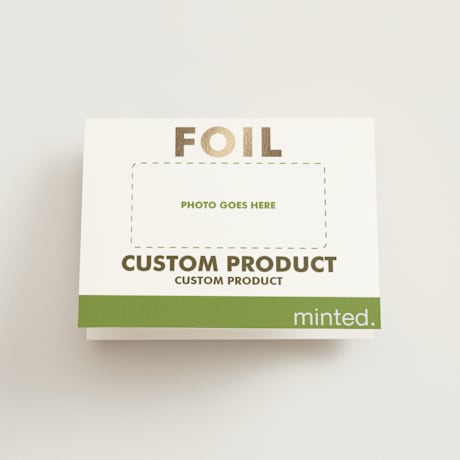 Foil-Pressed Folded Wedding Thank You Cards