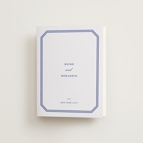 Folded Wedding Thank You Cards