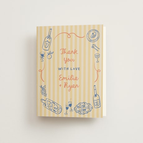 Bridal Shower Thank You Cards