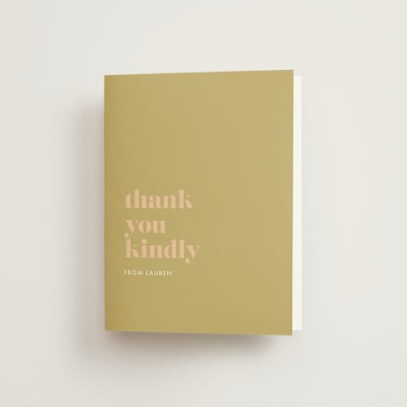 Bridal Shower Thank You Cards