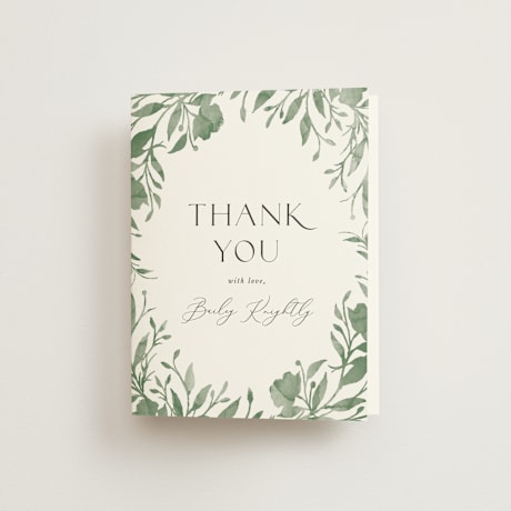 Bridal Shower Thank You Cards