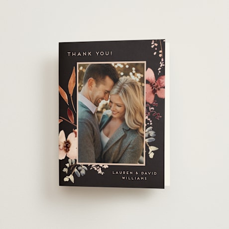 Folded Wedding Thank You Cards