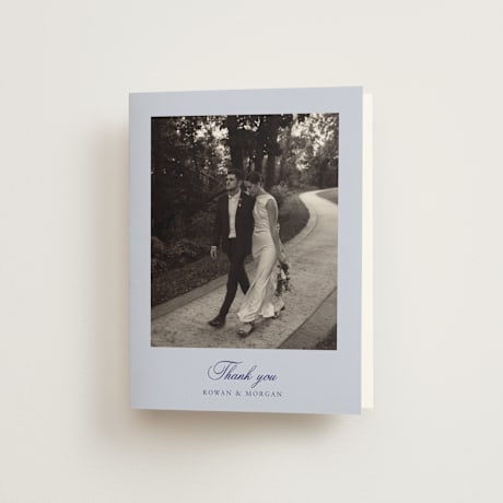 Folded Wedding Thank You Cards