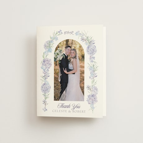 Folded Wedding Thank You Cards