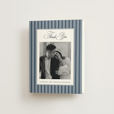 Folded Wedding Thank You Cards
