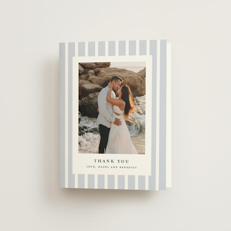 Folded Wedding Thank You Cards
