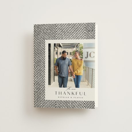 Folded Wedding Thank You Cards