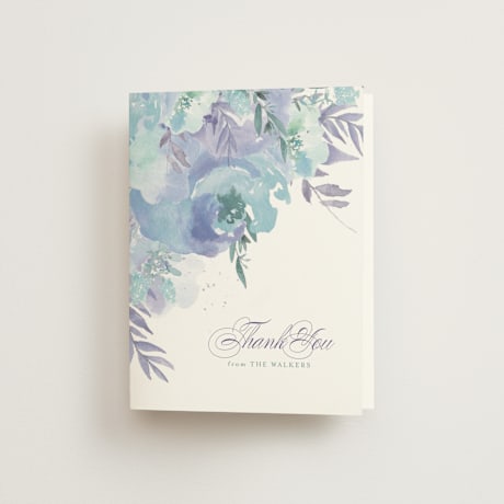 Folded Wedding Thank You Cards