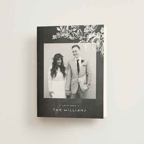 Folded Wedding Thank You Cards