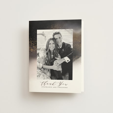 Folded Wedding Thank You Cards