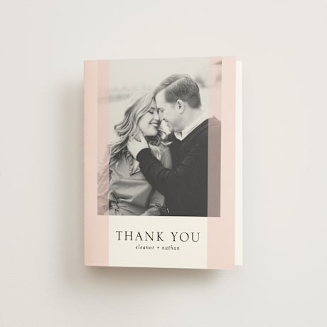 Folded Wedding Thank You Cards