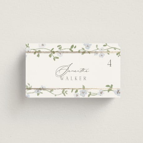 Foil-Pressed Place Cards