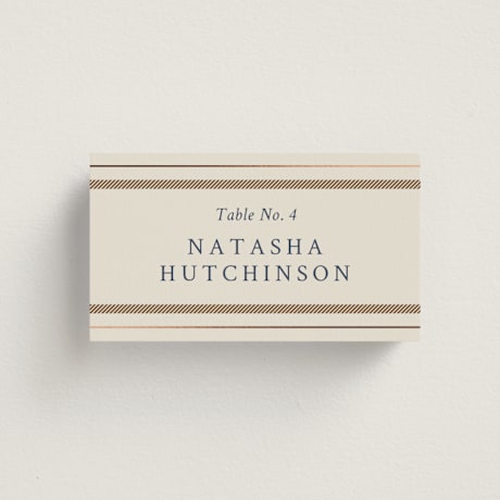 Foil-Pressed Place Cards
