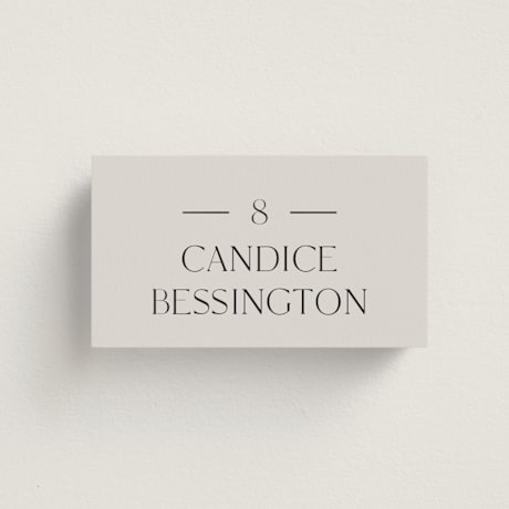 Foil-Pressed Place Cards
