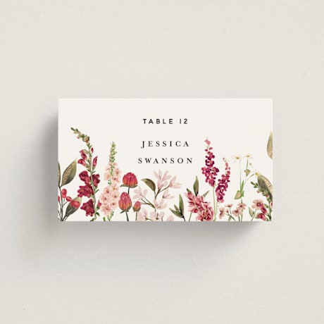 Foil-Pressed Place Cards