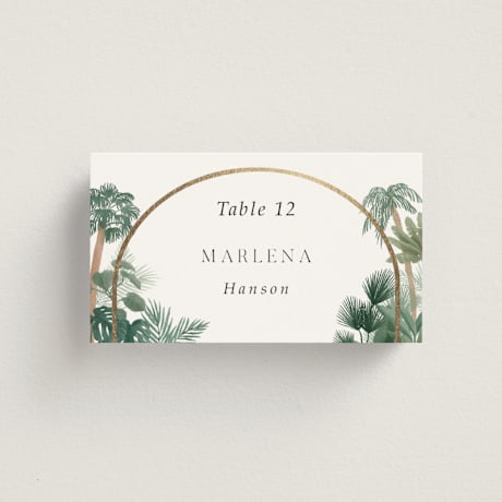 Foil-Pressed Place Cards