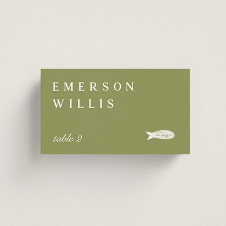 Place Cards - Fish