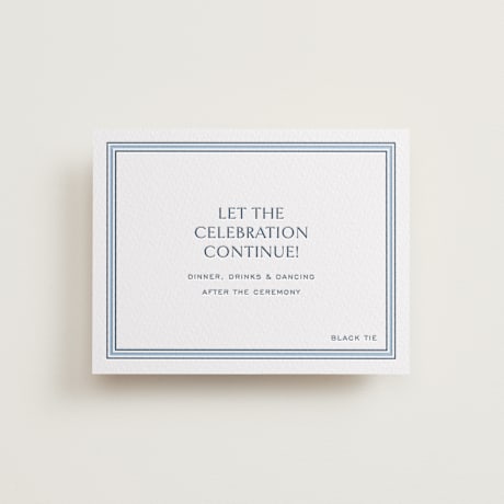 Letterpress Reception Cards