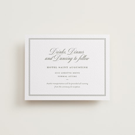 Reception Cards