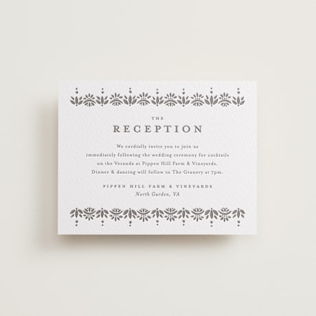 Reception Cards