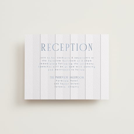 Letterpress Reception Cards
