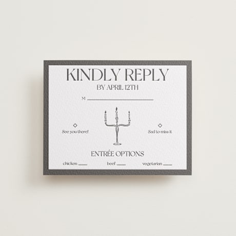 Letterpress RSVP Cards